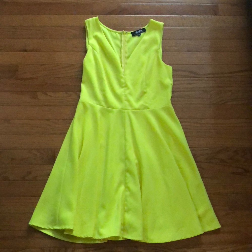 Neon Yellow Dress